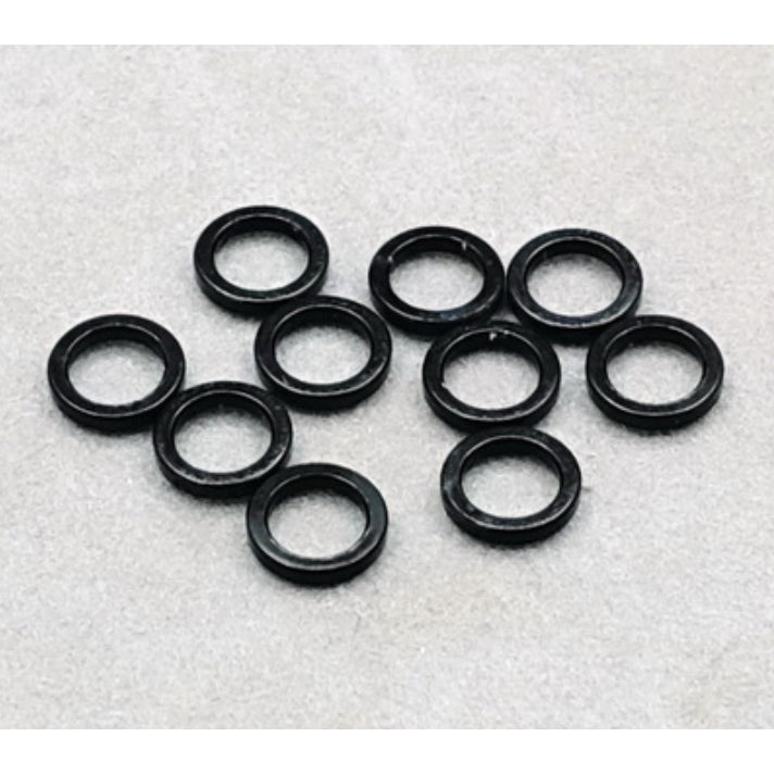 RC COX 4mm Aluminium Bore Washer 1.0mm (10Pcs) AC-062-10