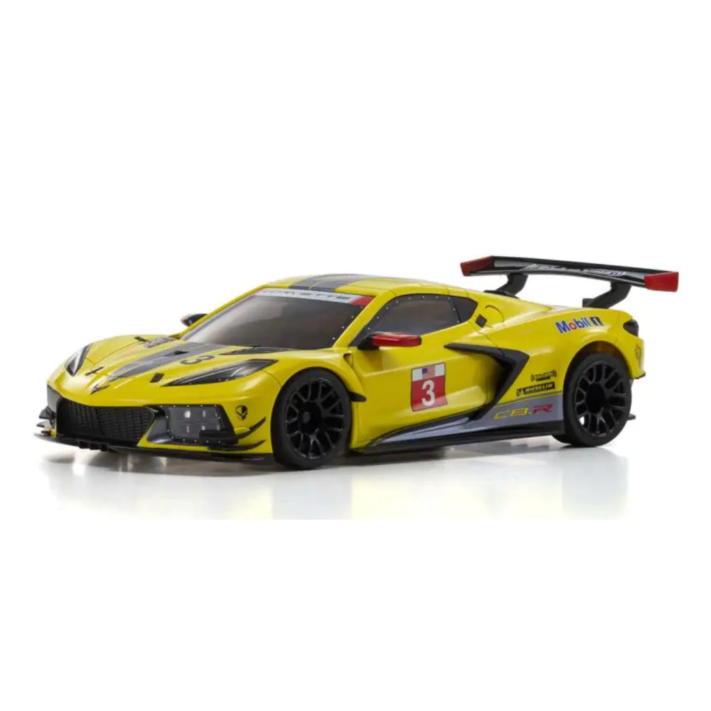 KYOSHO ASC MR03W-MM CHEVROLET® CORVETTE® C8.R Yellow MZP244Y