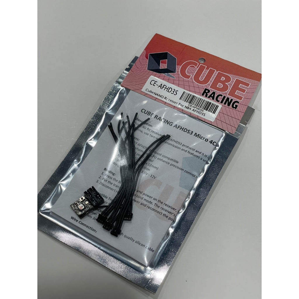 Cube racing CE-AFHD3S CubeNANO Receiver For NB4 AFHD3S