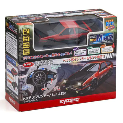 KYOSHO First Mini-Z TRUENO AE86 Red/Black 66613