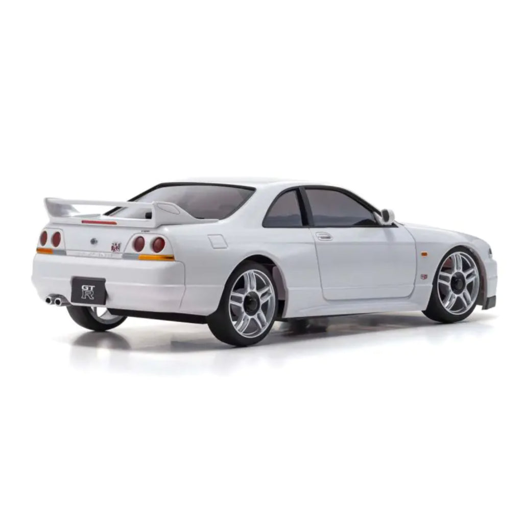 MINI-Z AWD NISSAN SKYLINE GT-R V.Spec (R33) with LED/Gyro unit White 32638WG-T