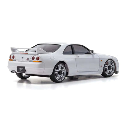 MINI-Z AWD NISSAN SKYLINE GT-R V.Spec (R33) with LED/Gyro unit White 32638WG-T