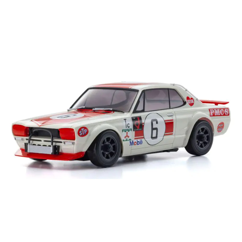 KYOSHO ASC MA-020 NISSAN SKYLINE 2000GT-R (KPGC10) Racing 1972 #6 Red MZP472R