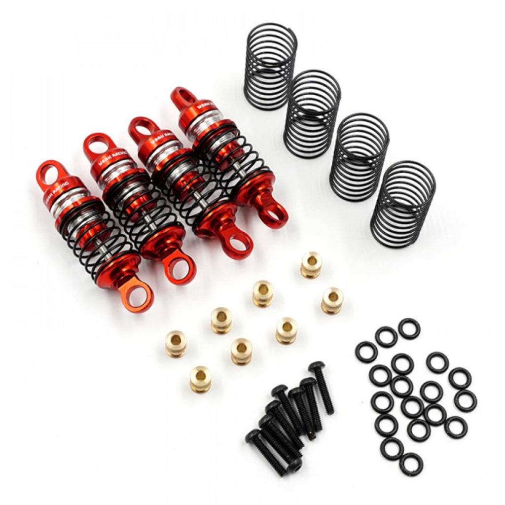 Yeah racing KYMB-013RD Aluminum Damper Set For Kyosho Mini-Z MB010