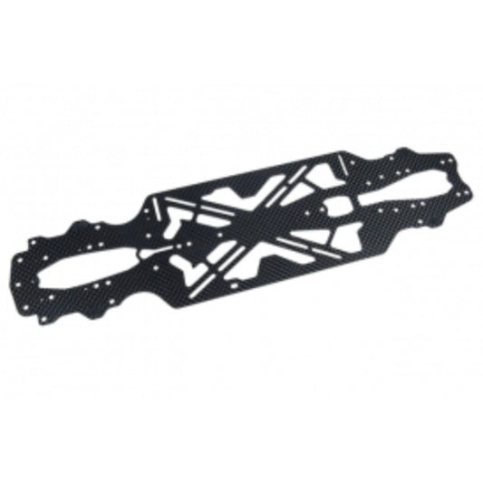 3Racing Sakura Zero Parts Graphite Main Chassis For 3racing Sakura XI Ver D.H SAK-X25/WO