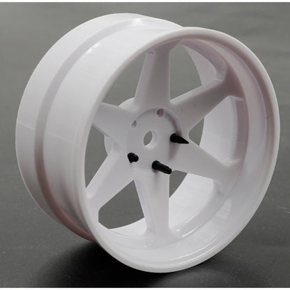 Onisiki ONI9122 +6 Offset Rim 2pcs White For 1/10 Drift