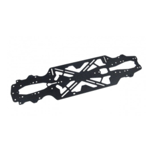 3Racing Sakura Zero Parts Graphite Main Chassis For 3racing Sakura XI Ver D.H SAK-X25/WO