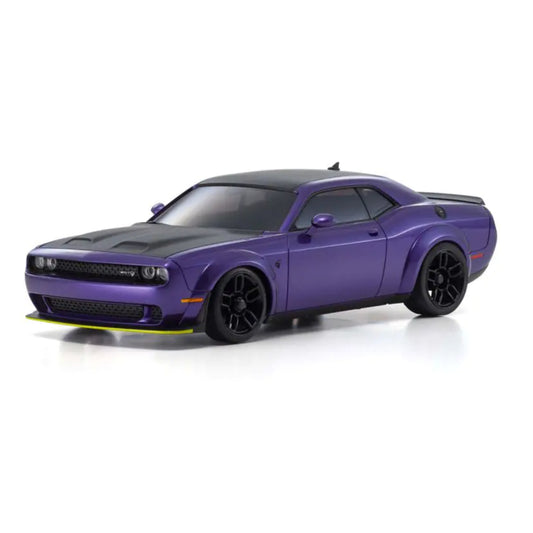 (ศูนย์ไทย)KYOSHO ASC MA020W DODGE CHALLENGER SRT HELLCAT REDEYE Plum Crazy MZP451PU