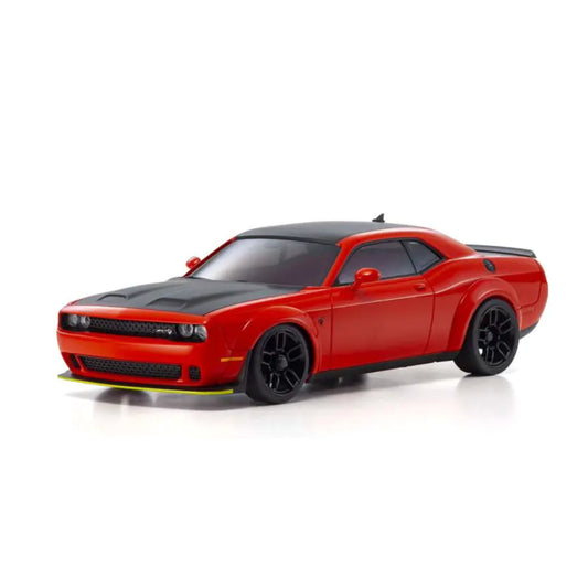 KYOSHO ASC MA020W DODGE CHALLENGER SRT HELLCAT REDEYE Tor Red MZP451R