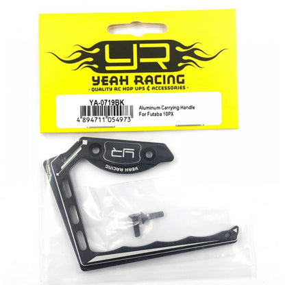 Yeah racing ALUMINUM CARRYING HANDLE FOR FUTABA 10PX YA-0719BK ศูนย์ไทย