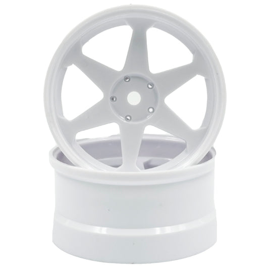 Onisiki ONI9123 +8 OFFSET WHEEL 2PCS WHITE FOR 1/10 DRIFT