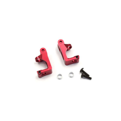 KYOSHO Aluminum Front Hub Carrier (Red) MBW018RB For Mini-Z Buggy MB010(ศูนย์ไทย)