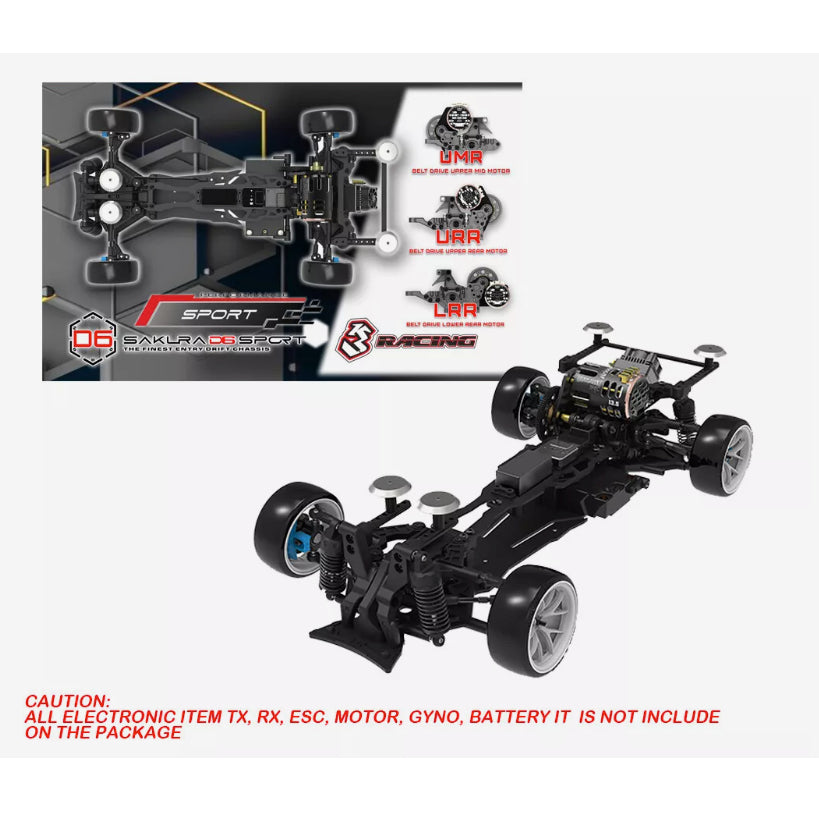 3Racing Sakura D6 Sport KIT ไม่รวมชุดไฟ ( ศูนย์ไทย )