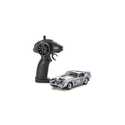 (ศูนย์ไทย) KYOSHO Radio Controlled First Mini-Z Shelby Cobra Daytona Chrome 66611C [Online Limited]