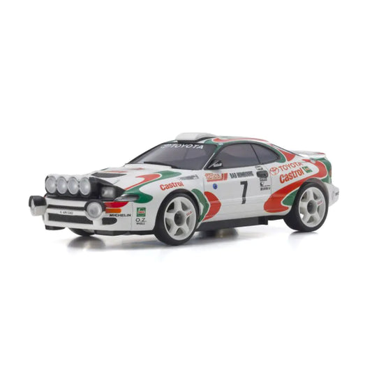 KYOSHO ASC เฉพาะบอดี้ MA020N Toyota CELICA TURBO 4WD No.7 WRC 1993 Juha Kankkunen MZP481JK (ศูนย์ไทย)