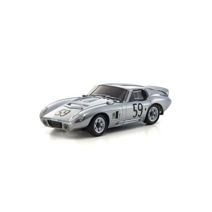 (ศูนย์ไทย) KYOSHO Radio Controlled First Mini-Z Shelby Cobra Daytona Chrome 66611C [Online Limited]